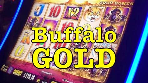 Buffalo Gold Slot Machine 3x Bonus Great Win S Youtube