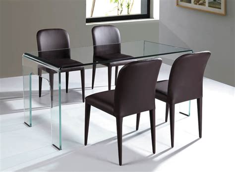 Sturdy structural design, fine veneer, rounded corners.function: Viva Modern Cristallo Dining Table/Desk Bent Glass | Curved Glass | Office Furniture | Dining ...