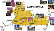 Mapas de Caxias do Sul - RS | MapasBlog