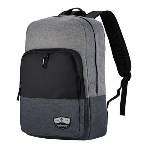 Volkano Ripper 156” Laptop Backpack Greyblack Geewiz