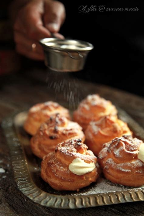 Sebelum ini pernah disiarkan resepi kek cawan pelangi simpulan kasih. JAPANESE CRISPY CREAM PUFF - masam manis