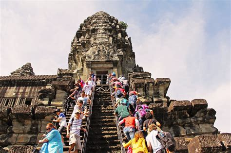 Cambodias Famed Angkor Sees Pct Drop In Foreign Tourists In First