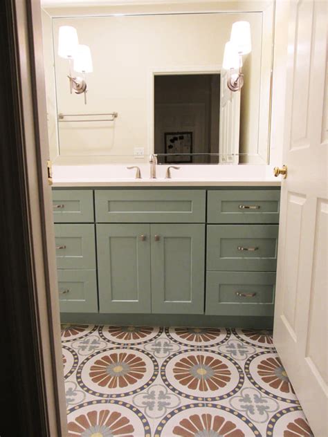 Fun Patterned Guest Bath Remodel Muse Kitchen And Bath