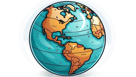 Ai Generated Earth Globe Clipart Global Sphere Illustration