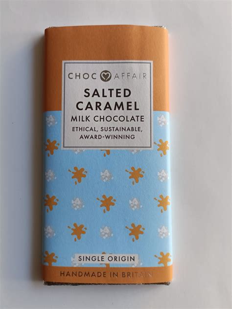 Salted Caramel Milk Chocolate Bar G The Famous Chocolate House