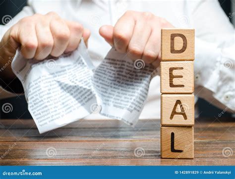 Termination Of Employment And Layoff Concept, Businessman Holding