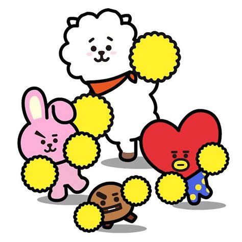 Bt21 Characters Bts By Jess Lung Redbubble