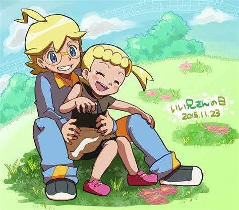 Clemont And Bonnie ♡ I Give Good Credit To Whoever Made This Cute