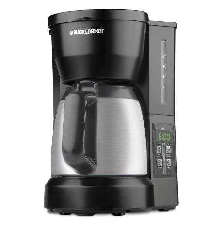 Yes, we all want it more when it comes to coffee. Coffee Consumers | Black & Decker DCM675BMT 5-Cup ...