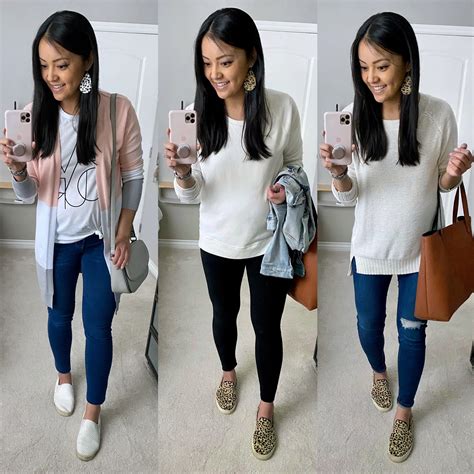 4 Comfy Casual Spring Outfits From My Early Spring Capsule Wardrobe