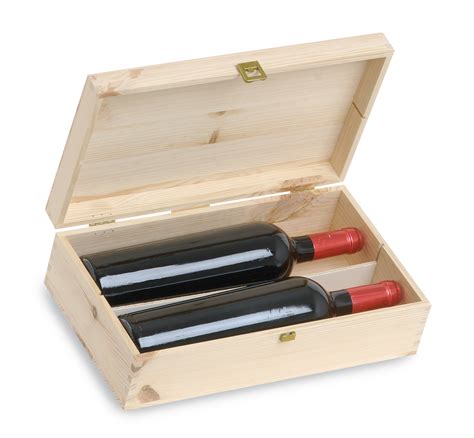 Exclusive Wooden Case For 2 Bottles Of Wine Uk Wine Racks