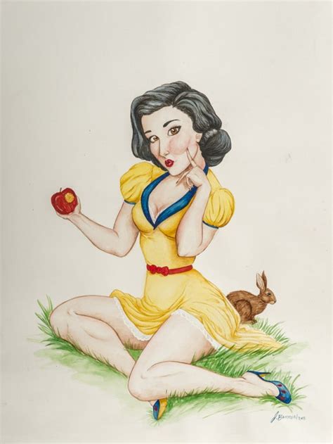 Snow White Pin Up