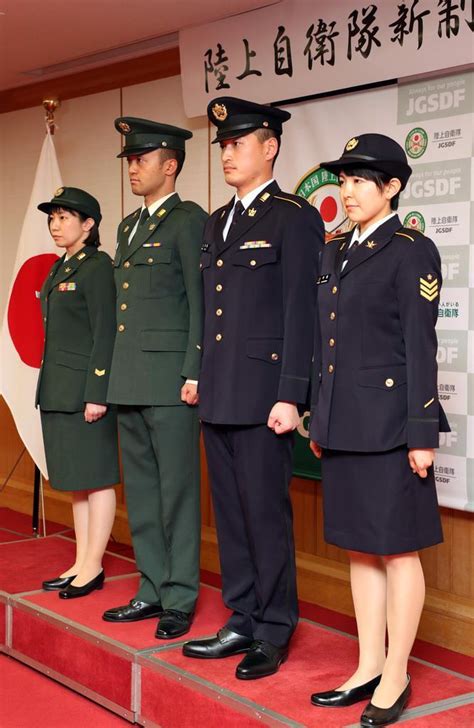 日本陆上自卫队时隔27年更换新款制服制服陆上自卫队自卫队新浪新闻