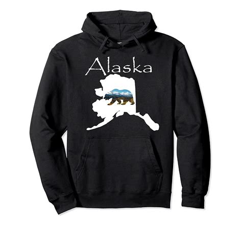 Alaska Bear Paw Alaska Bear Alaska T Alaska Grizzly Bear Pullover H