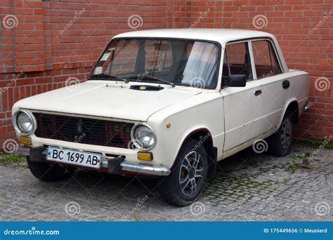 Old Lada Car On The Road Lada Editorial Photo Image Of City Brand