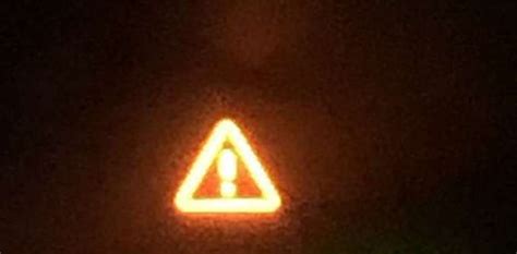 Volkswagen Triangle Warning Light