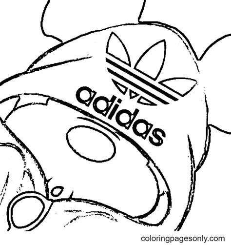 Free Printable Adidas Logo Coloring Pages Adidas Coloring Pages