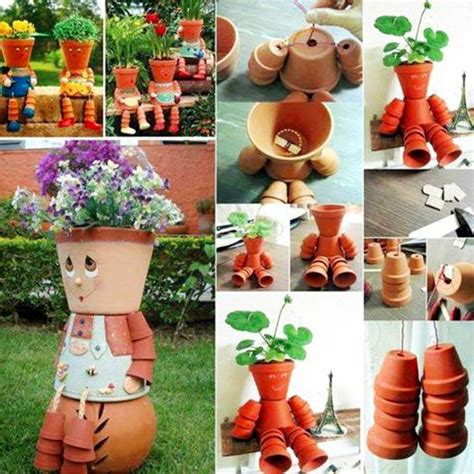 Clay Pot Ideas Cute Things To Make Out Of Clay Pots Pictures Of