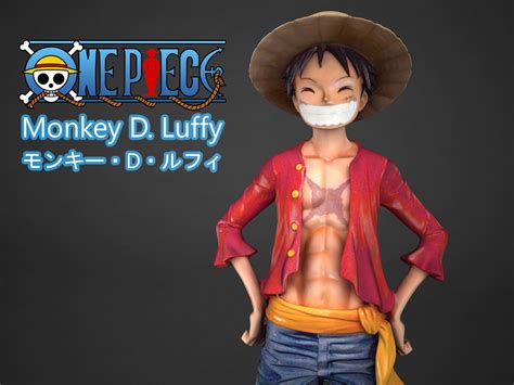 Monkey D Luffy 3d Cgtrader