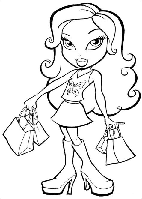 Download these easily printable free coloring pages and meet the characters of bratz whenever you want and see how these sheets will take you to a whole new world of glamour and fashion. Free Printable Coloring Pages - Cool Coloring Pages: Bratz ...