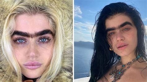 Model Who Proudly Shows Off Unibrow Says Shes Not Influenced By Anyone