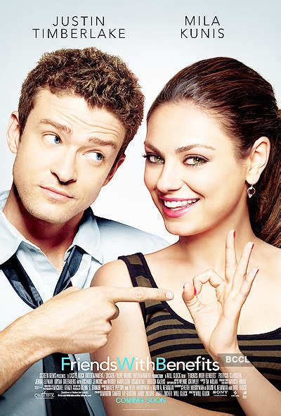 Mila Kunis And Justin Timberlake R In A Still From The Hollywood