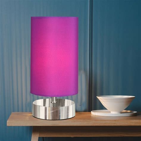 Simply slide your finger along the controller groove in the. Pair of Modern TOUCH DIMMER Bedside Table Lamps Lounge ...