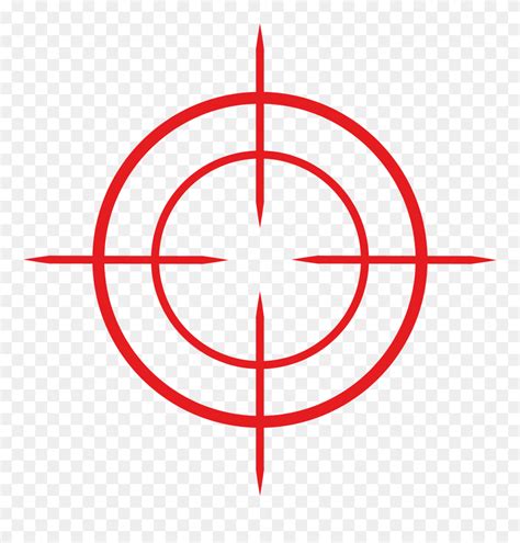 Reticle Png Page Transparent Crosshairs Clipart 5733489 Pinclipart