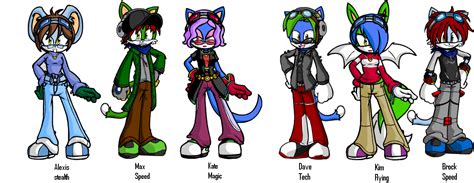 Made Up Sonic Characters By Drakebell123 On Deviantart