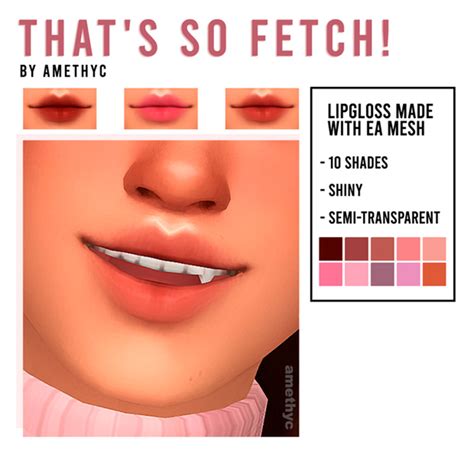 Sims 4 Lipstick Maxis Match