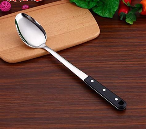 Buy Stainless Steel Kitchen Cook Serving Spoon Solid Cooking Buffet