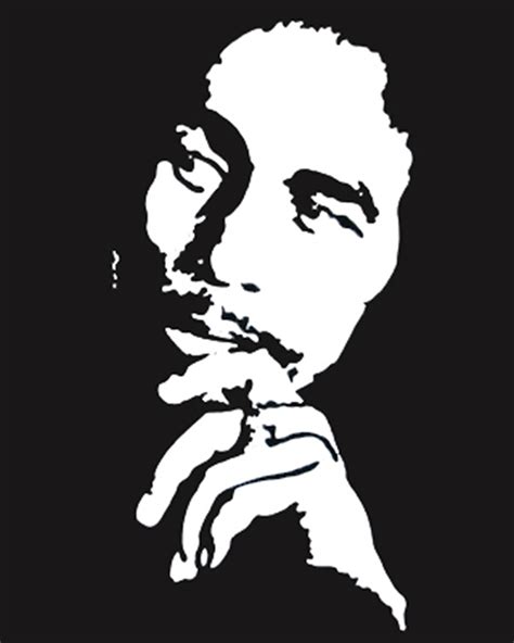 35 Latest Simple Stencil Bob Marley Drawing Creative