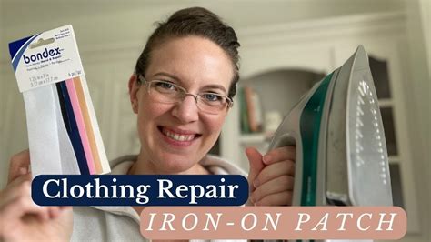 Iron On Patch Clothing Repair Success Quick And Easy Youtube