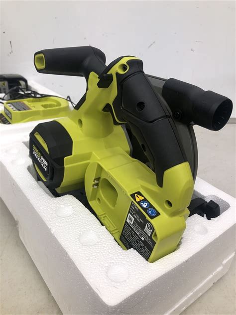 Ryobi One Hp 18v Brushless Cordless 6 12 In Track Saw Battery