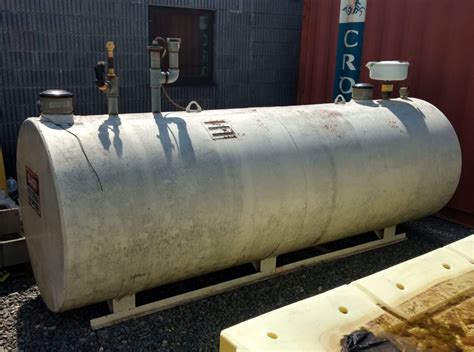 800 Gallon Double Wall Above Ground Fuel Storage Tank Ul 142
