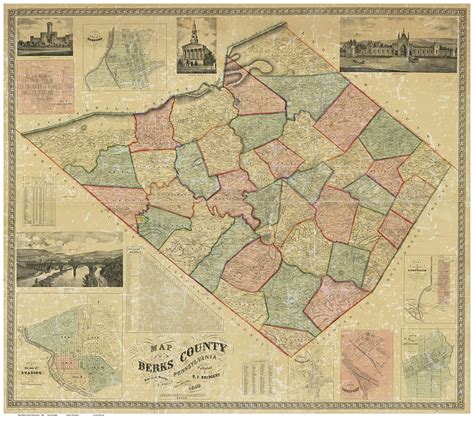 Map Of Berks County Pa Maps For You
