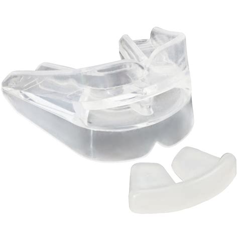 Clear Moldable Double Mouth Guard W Case Meister