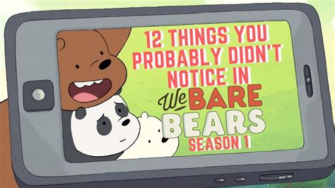 The three bears, on their way through the desert, come upon a giant warehouse. 12 THINGS YOU PROBABLY DIDN'T NOTICE IN WE BARE BEARS ...
