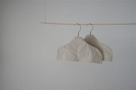 Set Of 10 Linen Hanger Covers Etsy