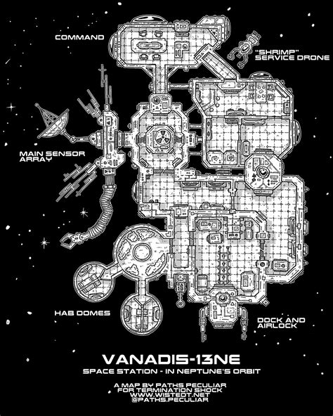 Epic Space Station Maps Station Map Space Station Tra