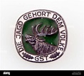geography / travel, East-Germany, politics, badge of the Sports and ...