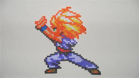 Паблик, продюсируемый лично эльдаром ивановым. GOHAN SSJ2 hama beads 8 bits pixel dragon ball Z by ...