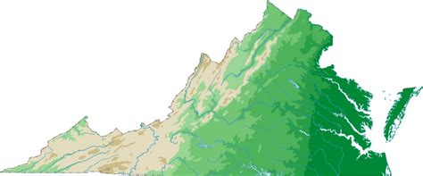 Virginia Topo Map Topographical Map