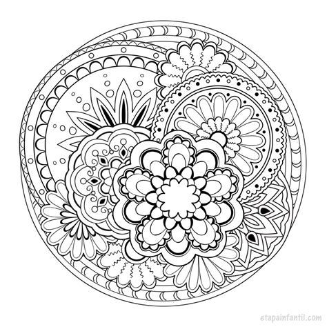 Mandalas Para Imprimir E Colorir 4 — SÓ Escola