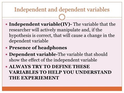 🎉 What is a dependent variable in psychology. What is a dependent ...