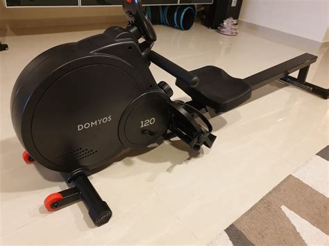 Decathlon Domyos Rowing Machine Essential 120 Sports Equipment