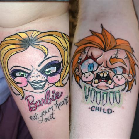 Bride Of Chucky Tiffany Heart Tattoo Best Tattoo Ideas