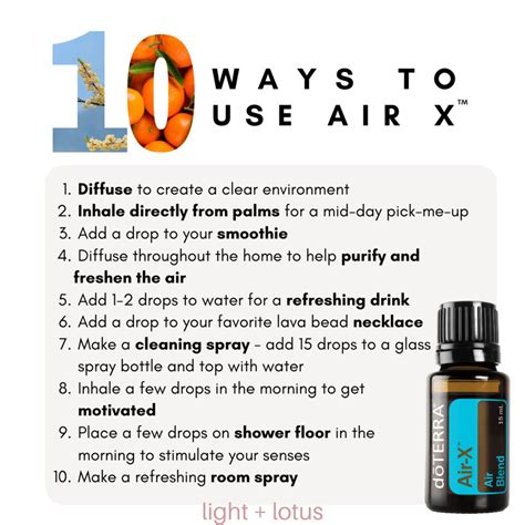 Ways To Use Air X In 2021 Therapeutic Grade Essential Oils Essential