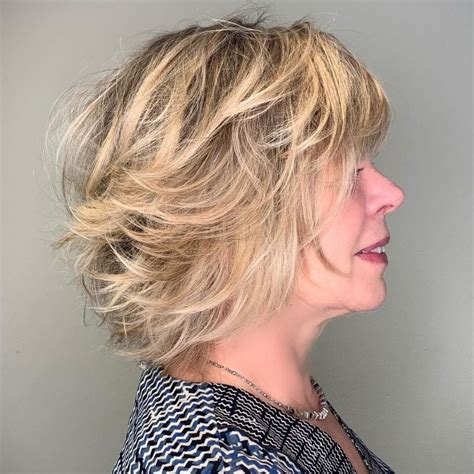 22 Short Feathered Hairstyles For Over 50 Hairstyle Catalog