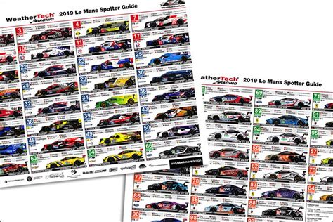 Andy Blackmores Le Mans 24 Hours Spotter Guide Available Now